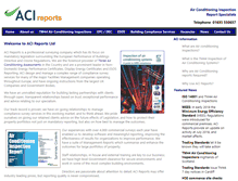 Tablet Screenshot of acireports.co.uk